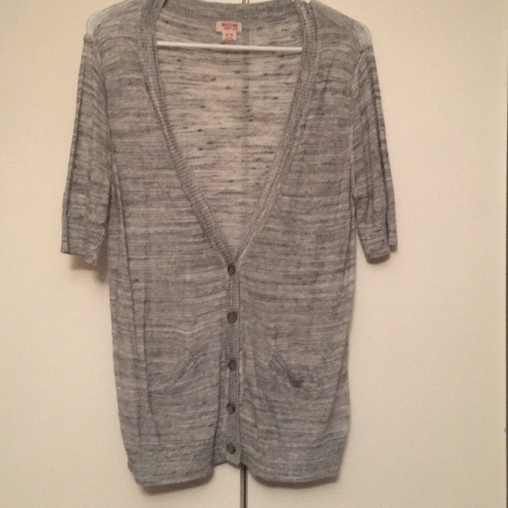Light grey mossimo summer sweater